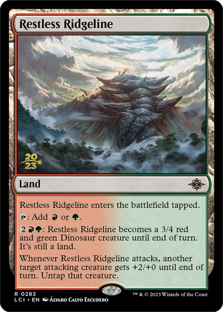 Restless Ridgeline [The Lost Caverns of Ixalan Prerelease Cards] | Tacoma Games