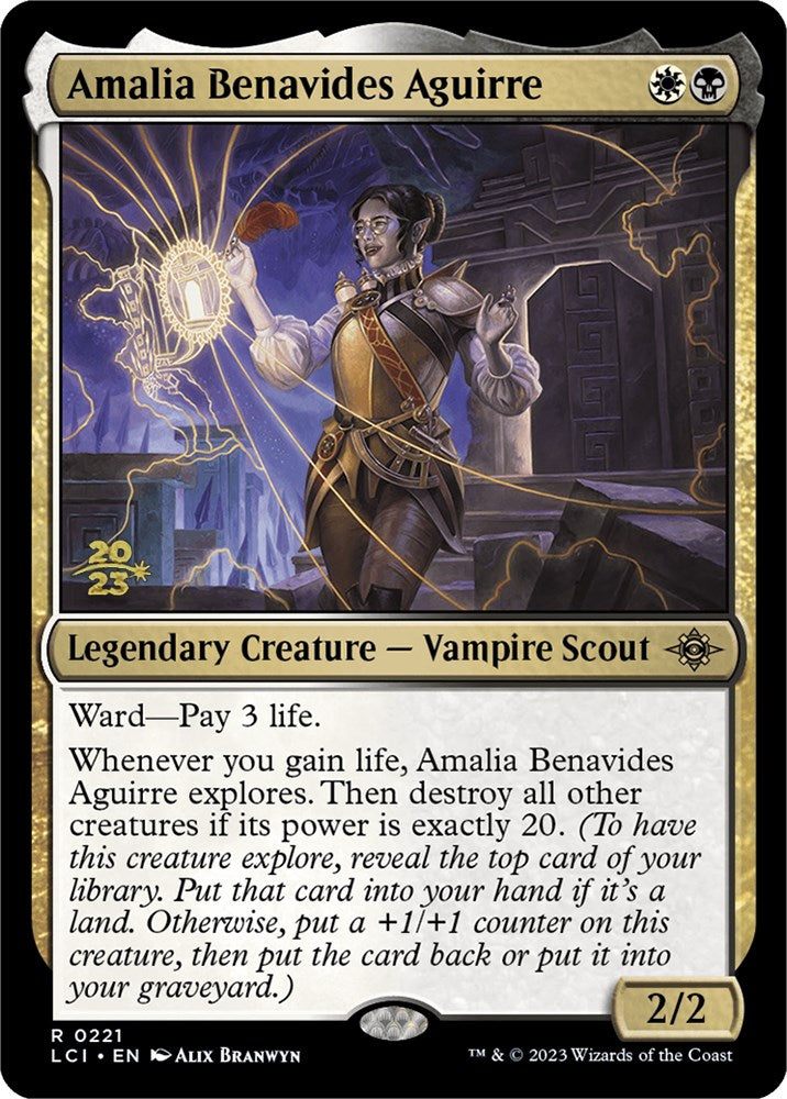 Amalia Benavides Aguirre [The Lost Caverns of Ixalan Prerelease Cards] | Tacoma Games