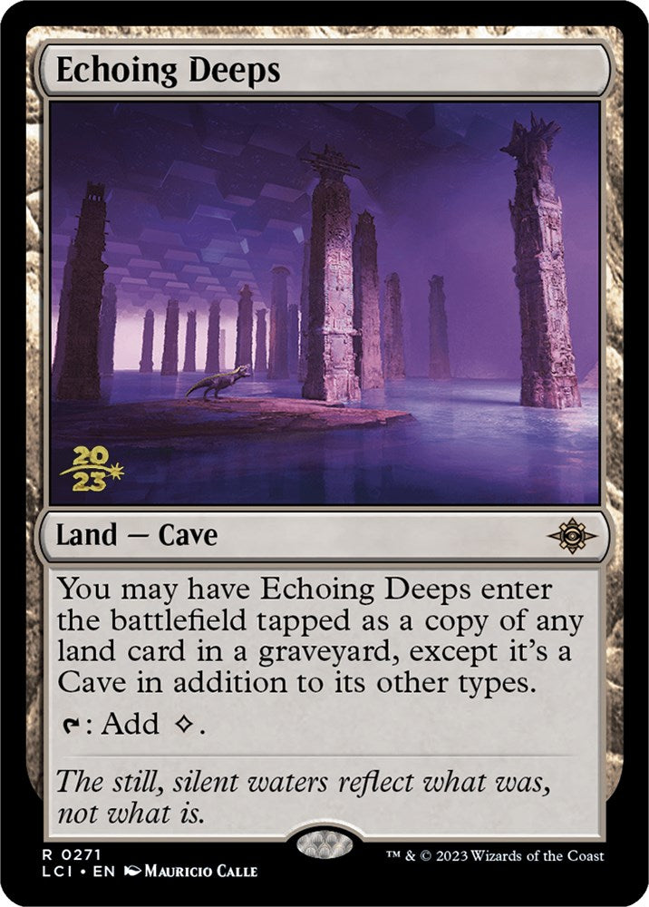 Echoing Deeps [The Lost Caverns of Ixalan Prerelease Cards] | Tacoma Games