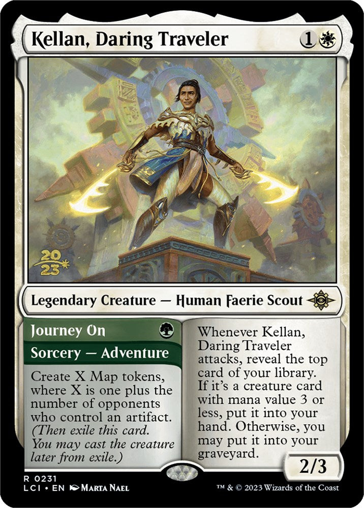 Kellan, Daring Traveler [The Lost Caverns of Ixalan Prerelease Cards] | Tacoma Games