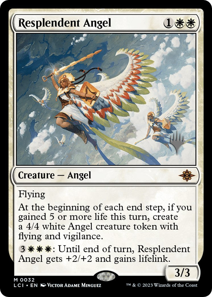 Resplendent Angel (Promo Pack) [The Lost Caverns of Ixalan Promos] | Tacoma Games