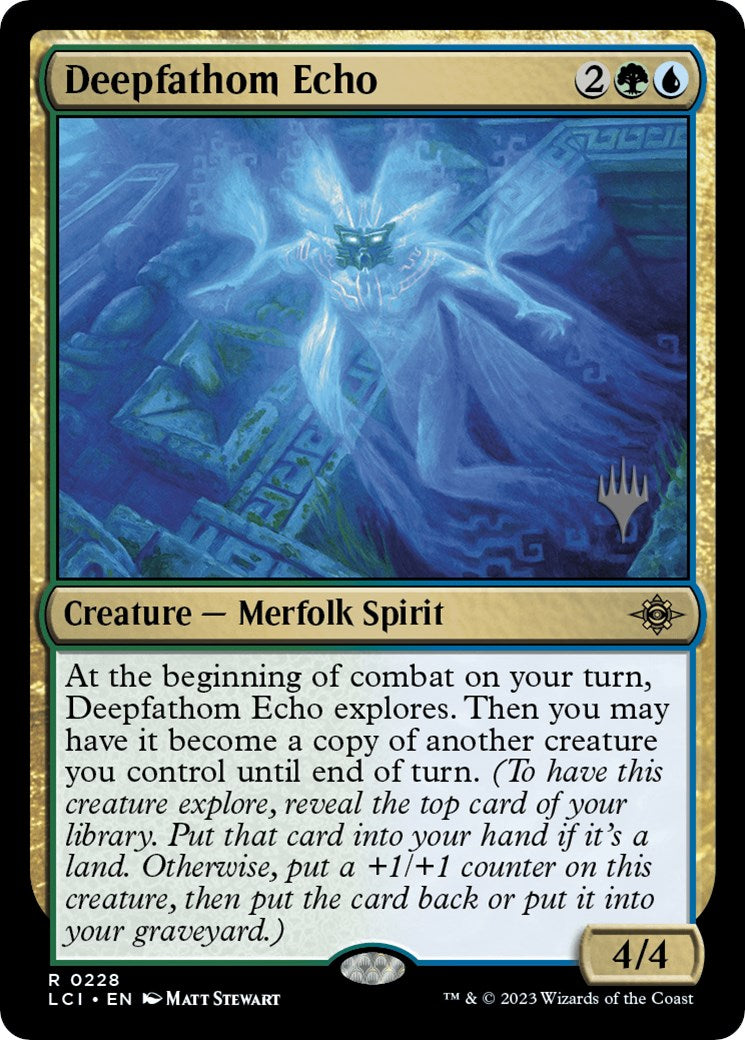 Deepfathom Echo (Promo Pack) [The Lost Caverns of Ixalan Promos] | Tacoma Games