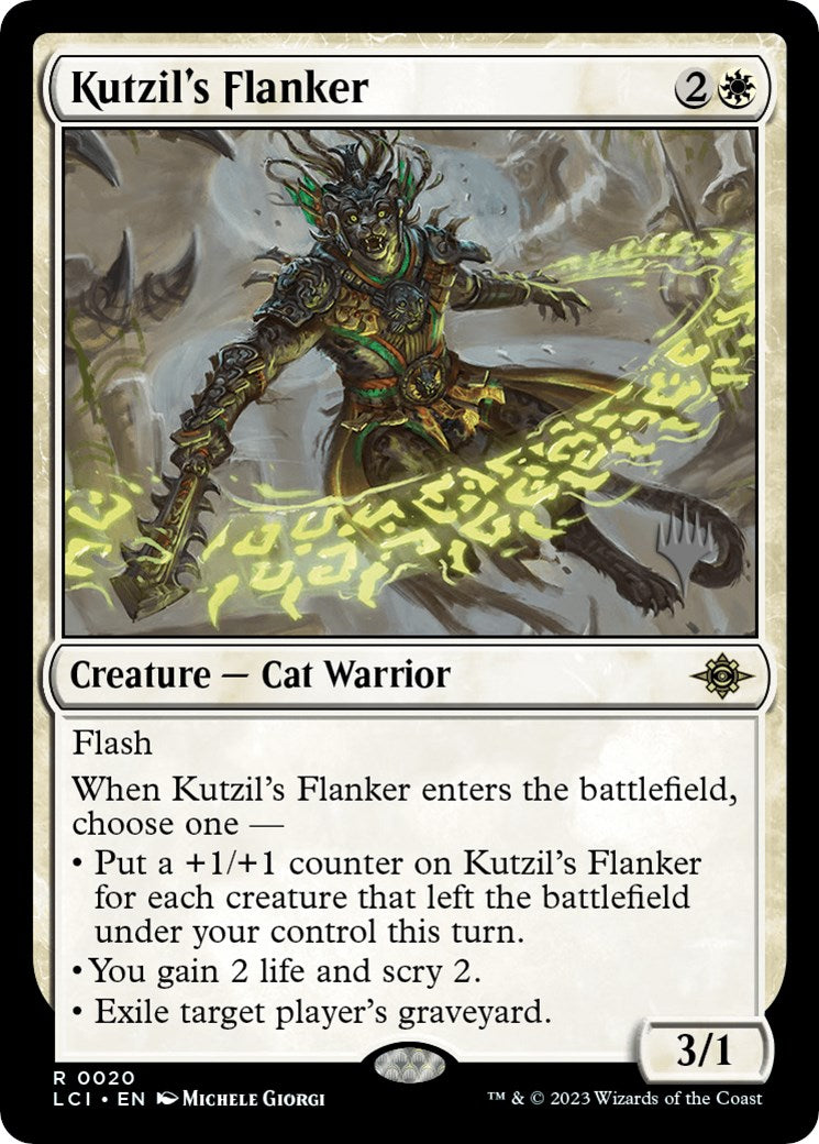 Kutzil's Flanker (Promo Pack) [The Lost Caverns of Ixalan Promos] | Tacoma Games