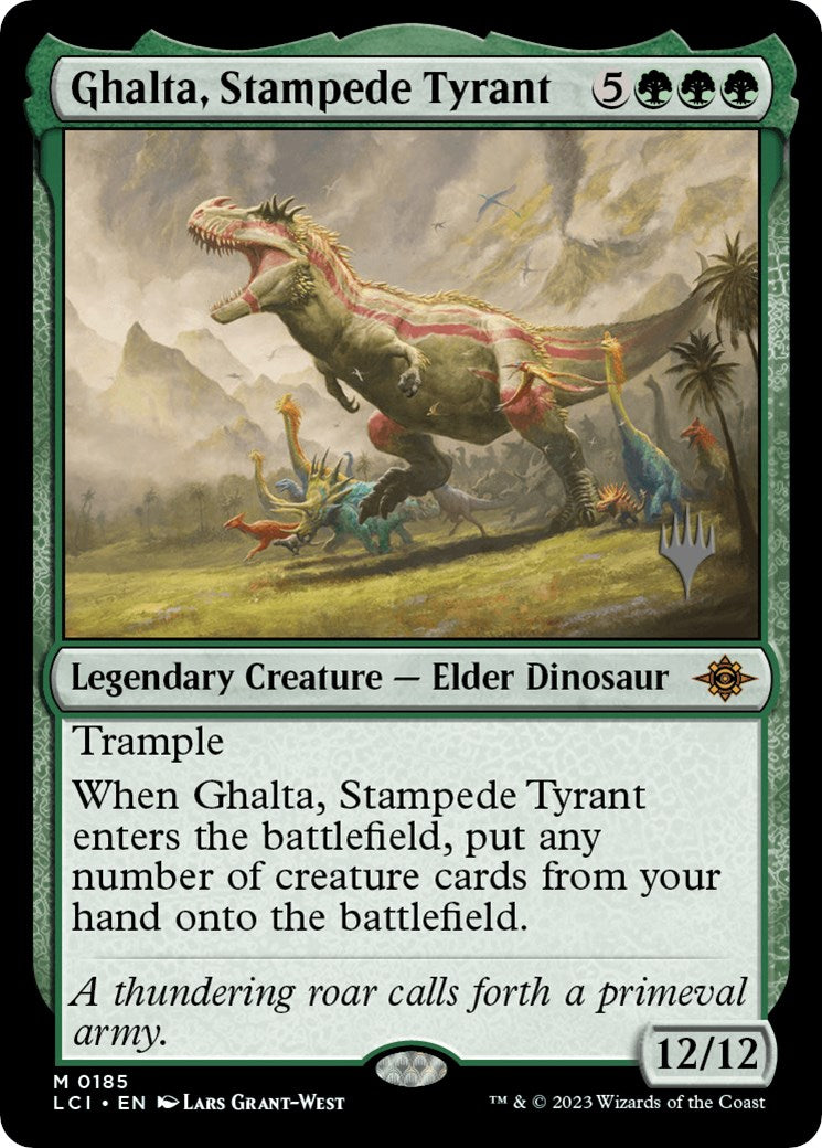 Ghalta, Stampede Tyrant (Promo Pack) [The Lost Caverns of Ixalan Promos] | Tacoma Games