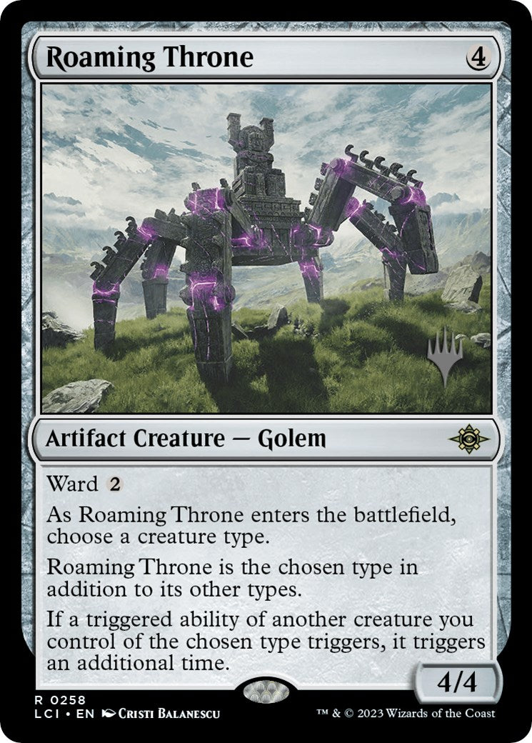 Roaming Throne (Promo Pack) [The Lost Caverns of Ixalan Promos] | Tacoma Games