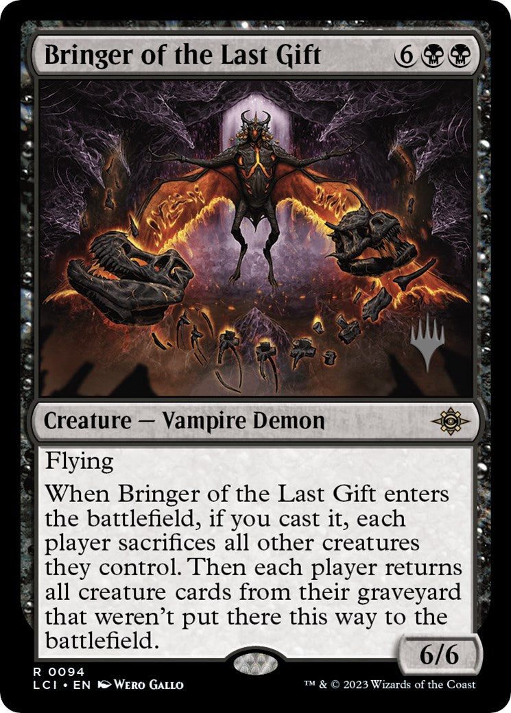 Bringer of the Last Gift (Promo Pack) [The Lost Caverns of Ixalan Promos] | Tacoma Games