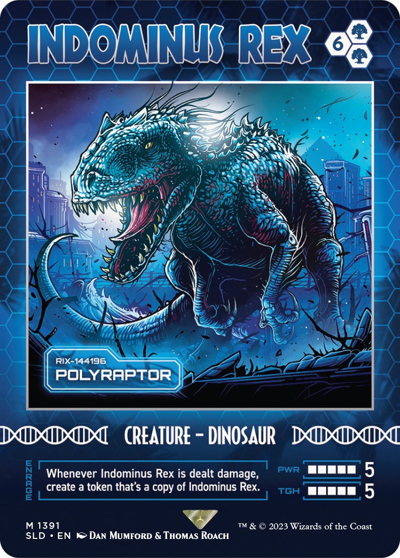 Indominus Rex - Polyraptor [Secret Lair Drop Series] | Tacoma Games