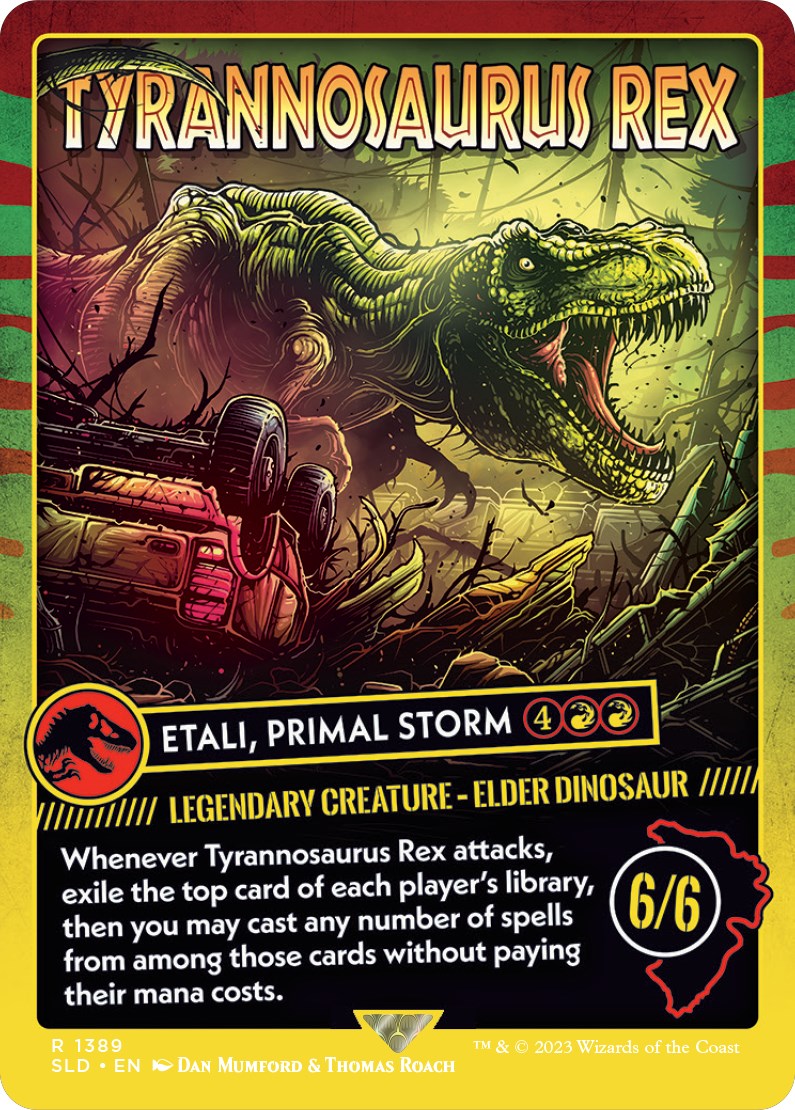 Tyrannosaurus Rex - Etali, Primal Storm [Secret Lair Drop Series] | Tacoma Games
