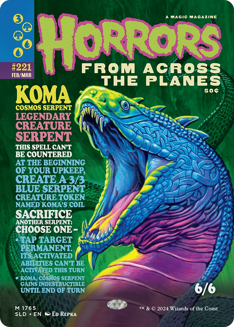 Koma, Cosmos Serpent [Secret Lair Drop Series] | Tacoma Games