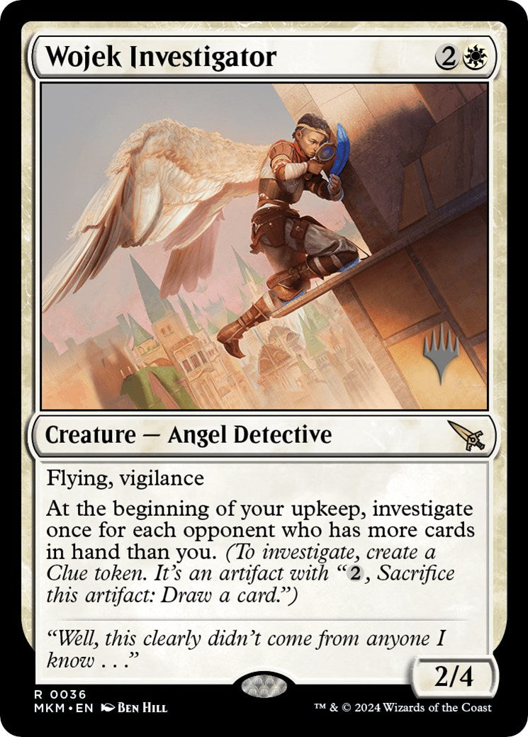 Wojek Investigator (Promo Pack) [Murders at Karlov Manor Promos] | Tacoma Games