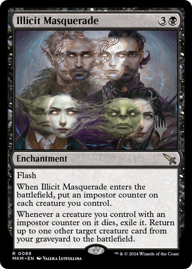 Illicit Masquerade (Promo Pack) [Murders at Karlov Manor Promos] | Tacoma Games