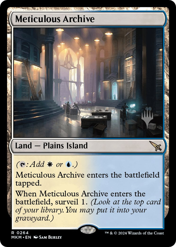 Meticulous Archive (Promo Pack) [Murders at Karlov Manor Promos] | Tacoma Games