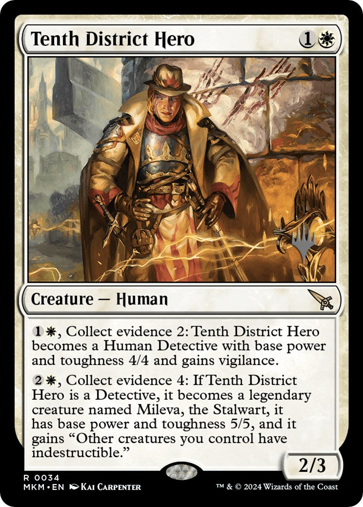 Tenth District Hero (Promo Pack) [Murders at Karlov Manor Promos] | Tacoma Games