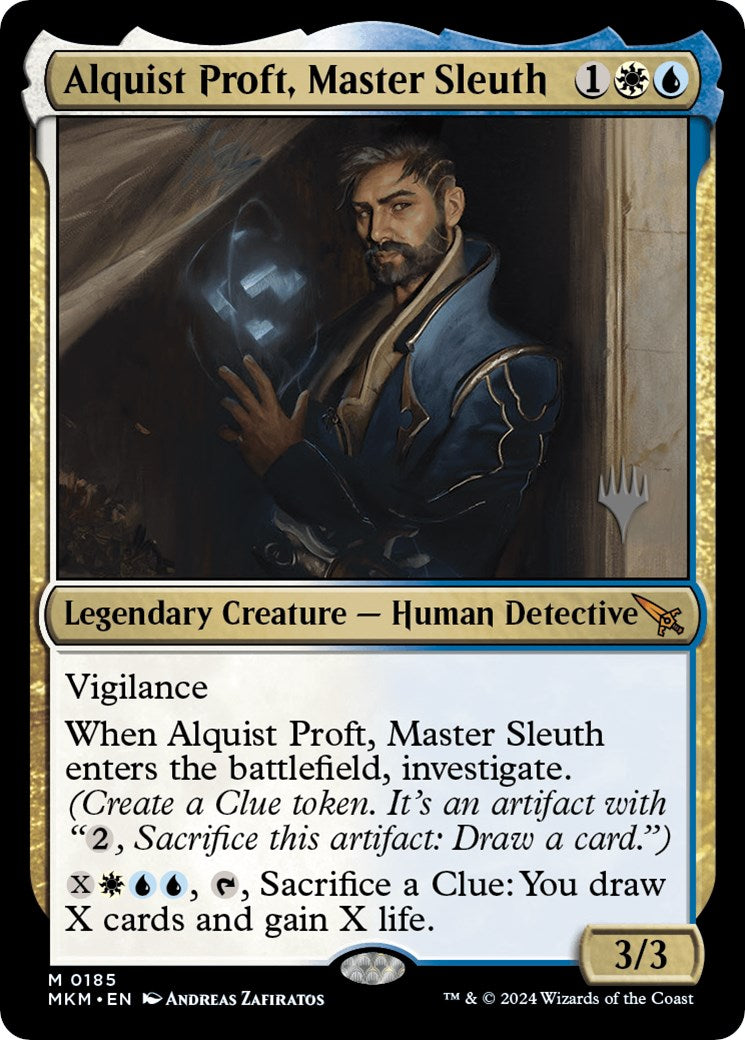 Alquist Proft, Master Sleuth (Promo Pack) [Murders at Karlov Manor Promos] | Tacoma Games