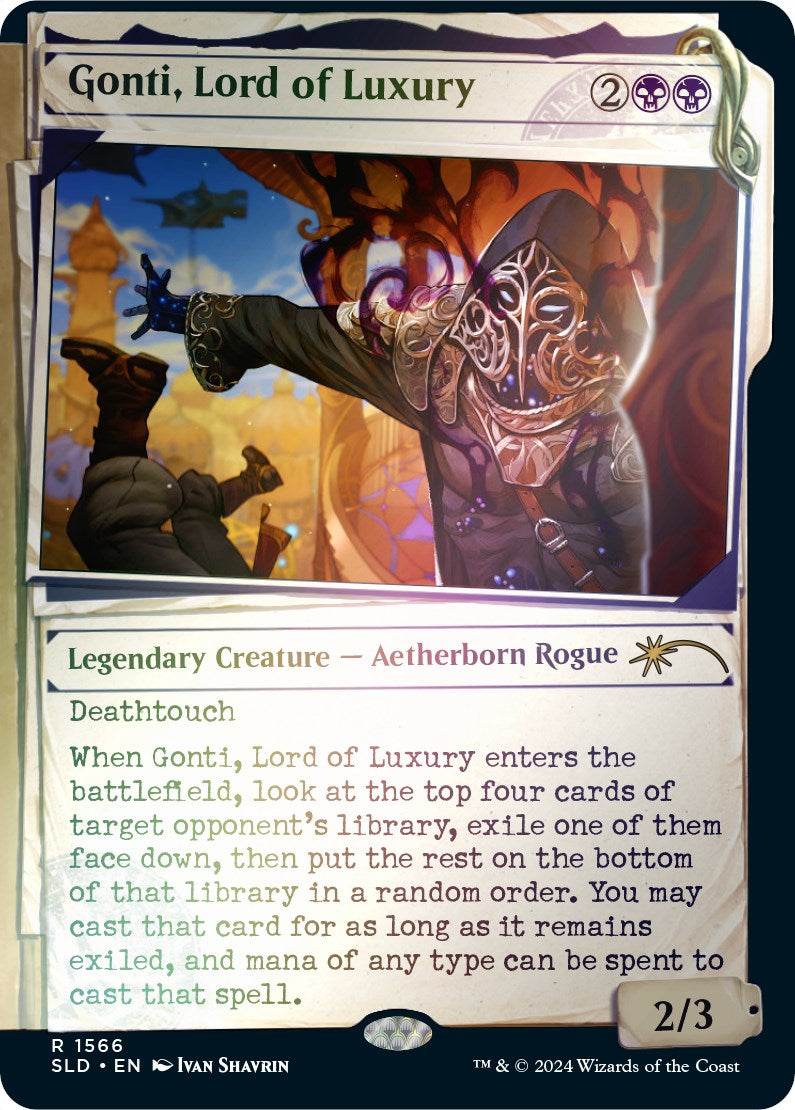 Gonti, Lord of Luxury (Rainbow Foil) [Secret Lair Drop Series] | Tacoma Games