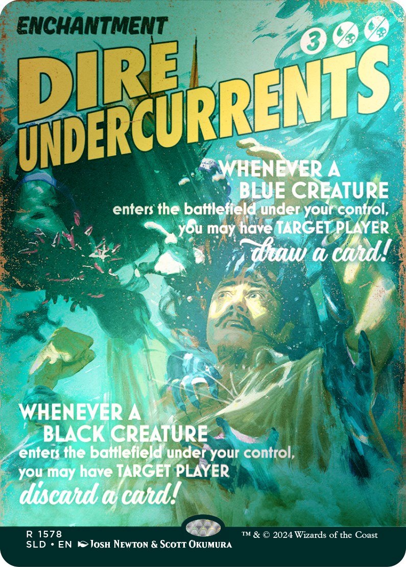 Dire Undercurrents (Rainbow Foil) [Secret Lair Drop Series] | Tacoma Games