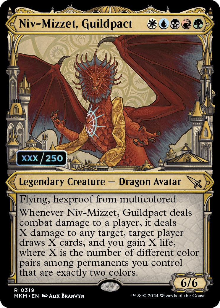 Niv-Mizzet, Guildpact (Serialized) [Murders at Karlov Manor] | Tacoma Games