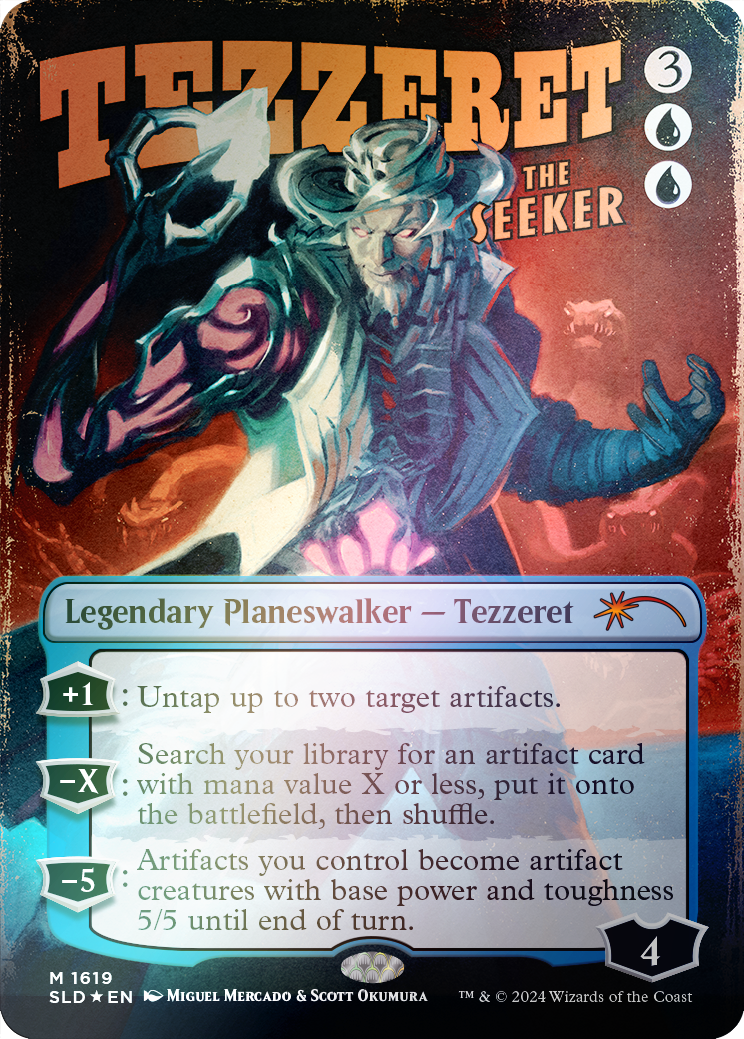 Tezzeret the Seeker (1619) (Rainbow Foil) [Secret Lair Drop Series] | Tacoma Games