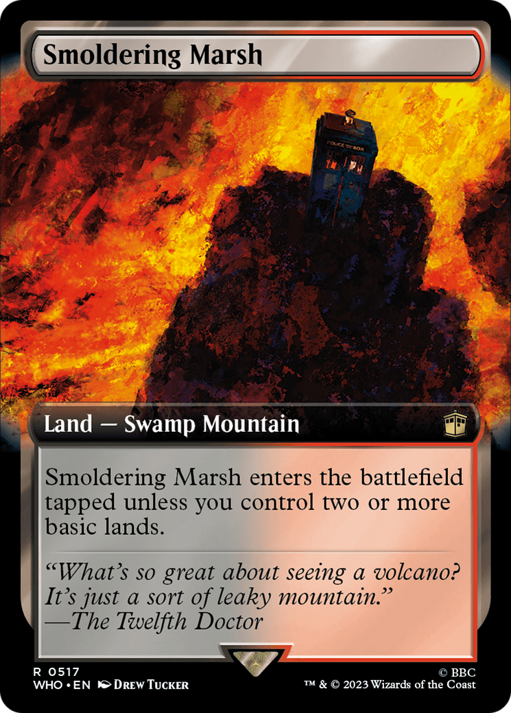 Smoldering Marsh (Extended Art) [Doctor Who] | Tacoma Games