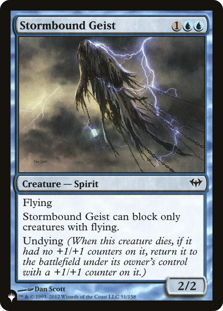 Stormbound Geist [The List Reprints] | Tacoma Games