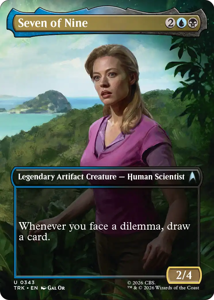 Seven of Nine (Borderless) [Star Trek] | Tacoma Games