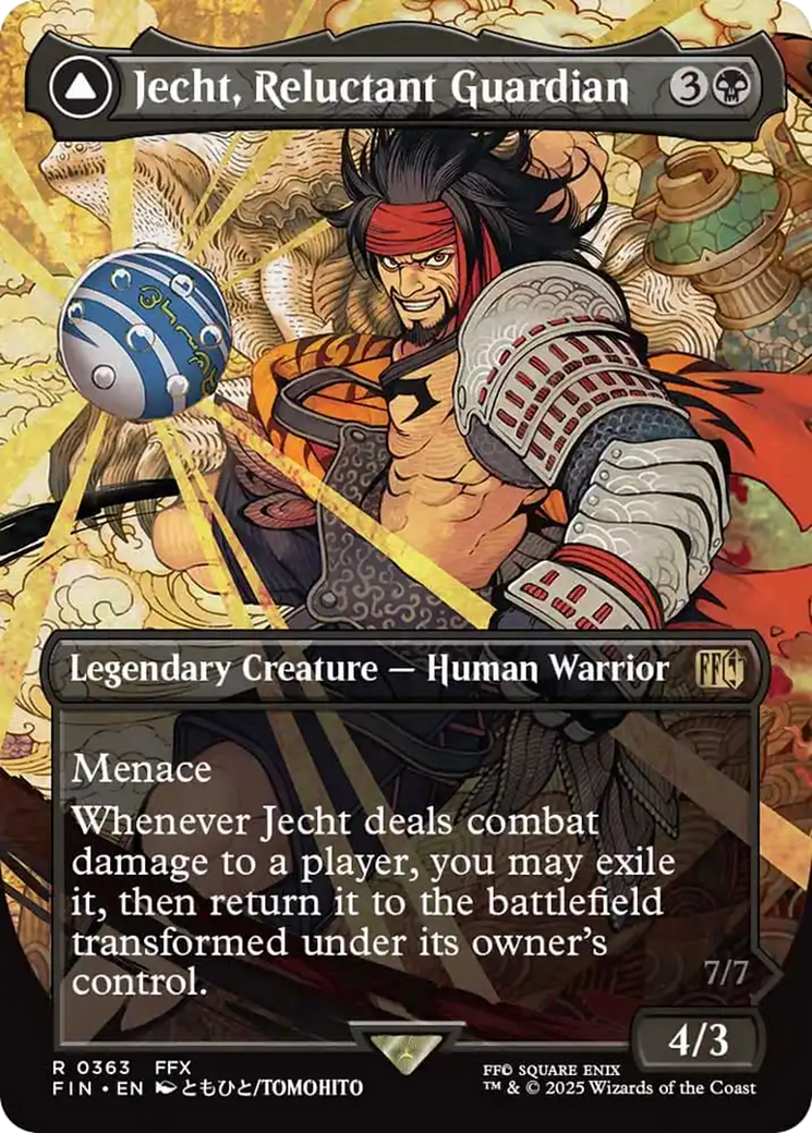Jecht, Reluctant Guardian // Braska's Final Aeon (Borderless) [FINAL FANTASY] | Tacoma Games