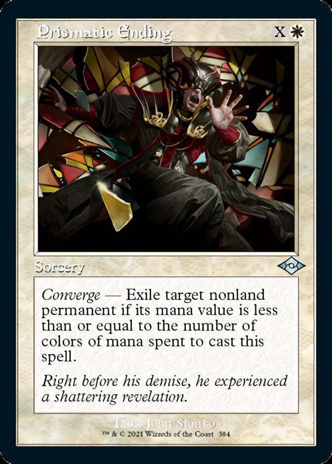 Prismatic Ending (Retro Foil Etched) [Modern Horizons 2] | Tacoma Games
