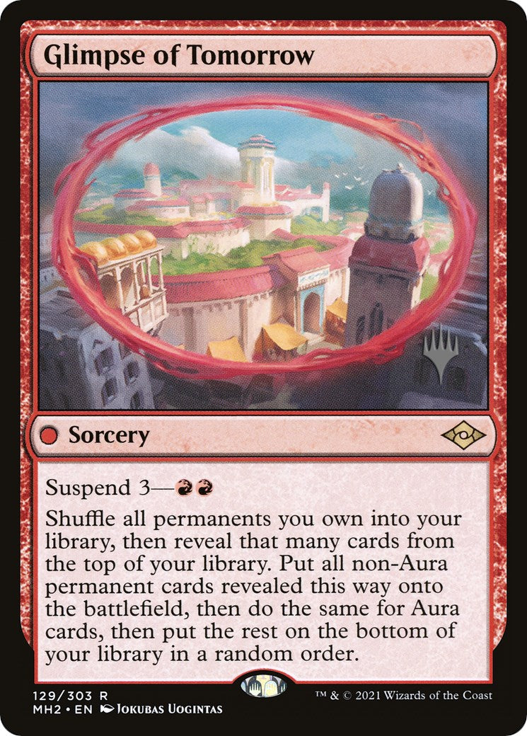 Glimpse of Tomorrow (Promo Pack) [Murders at Karlov Manor Promos] | Tacoma Games