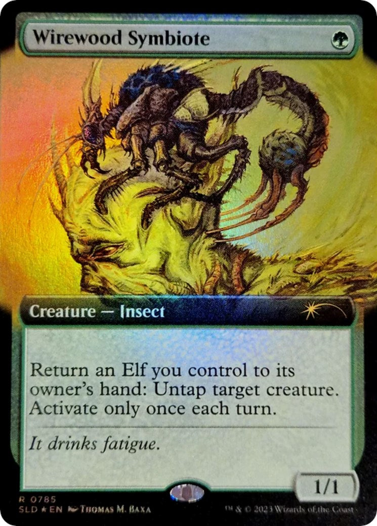 Wirewood Symbiote (Extended Art) [Secret Lair Drop Series] | Tacoma Games