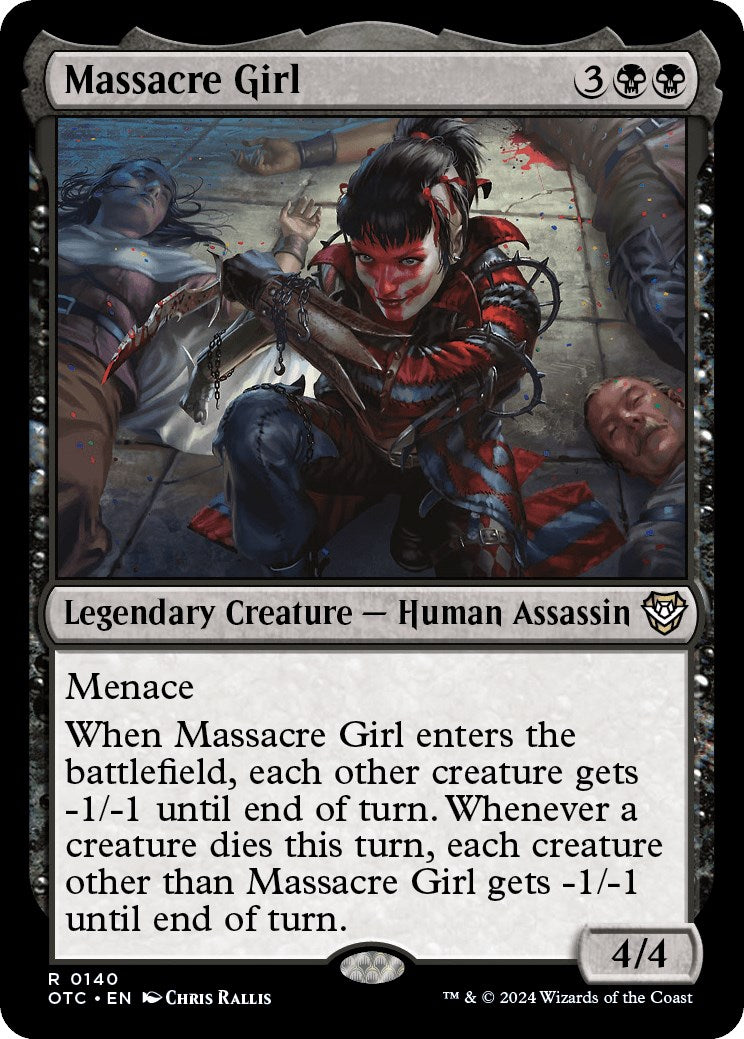 Massacre Girl [Outlaws of Thunder Junction Commander] | Tacoma Games