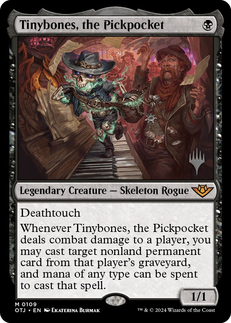 Tinybones, the Pickpocket (Promo Pack) [Outlaws of Thunder Junction Promos] | Tacoma Games