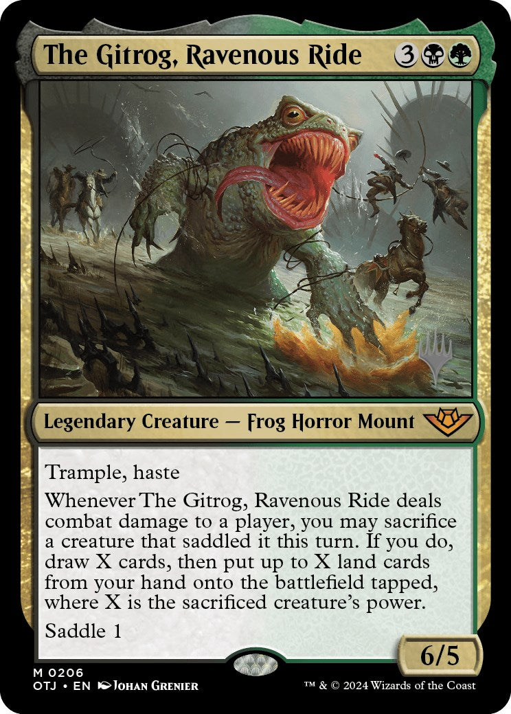 The Gitrog, Ravenous Ride (Promo Pack) [Outlaws of Thunder Junction Promos] | Tacoma Games