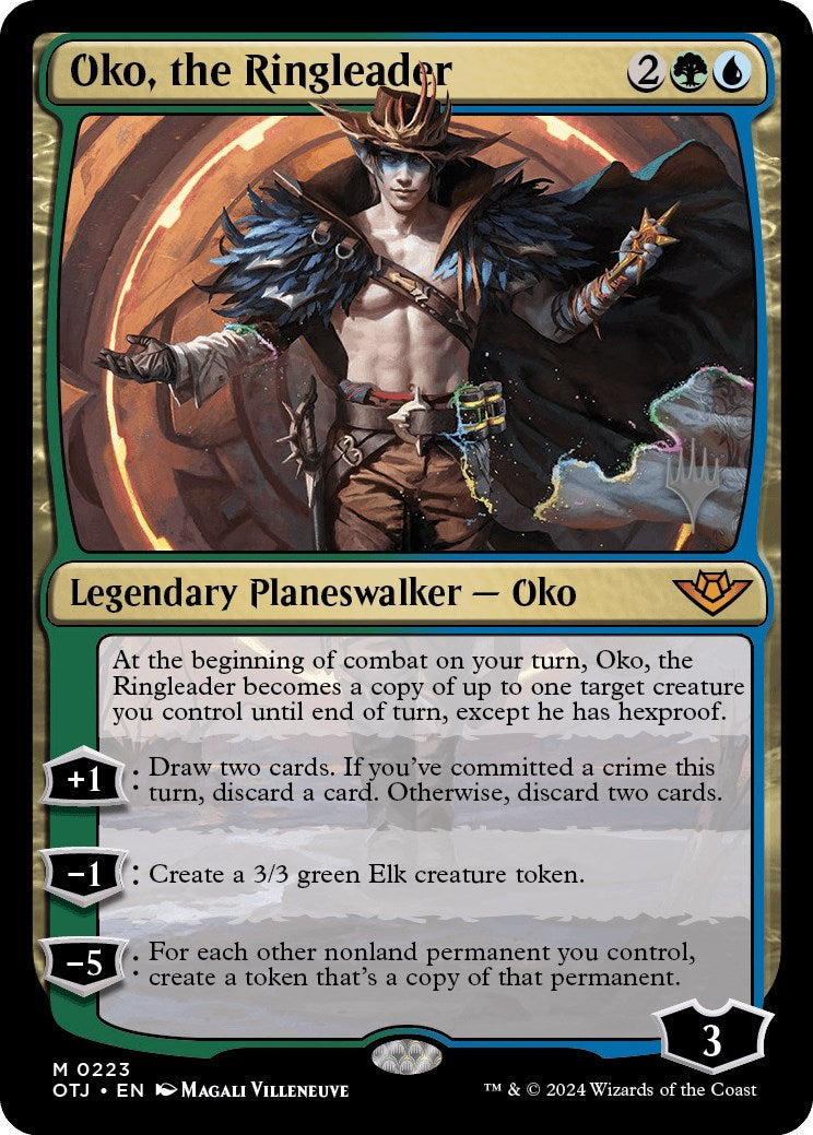 Oko, the Ringleader (Promo Pack) [Outlaws of Thunder Junction Promos] | Tacoma Games