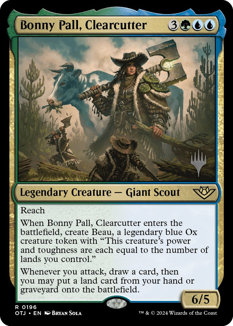Bonny Pall, Clearcutter (Promo Pack) [Outlaws of Thunder Junction Promos] | Tacoma Games