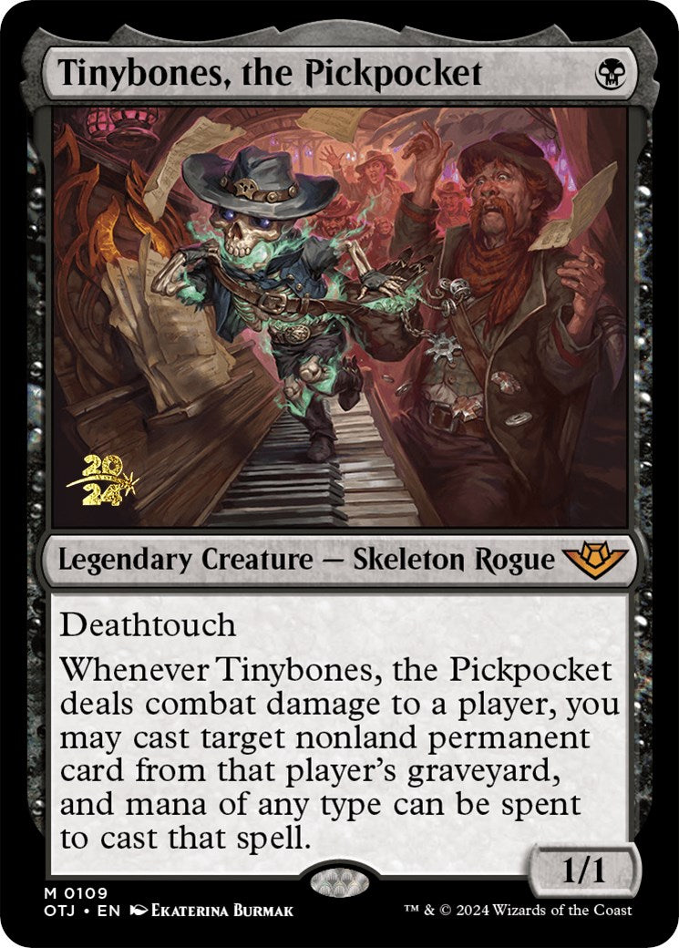 Tinybones, the Pickpocket [Outlaws of Thunder Junction Prerelease Promos] | Tacoma Games