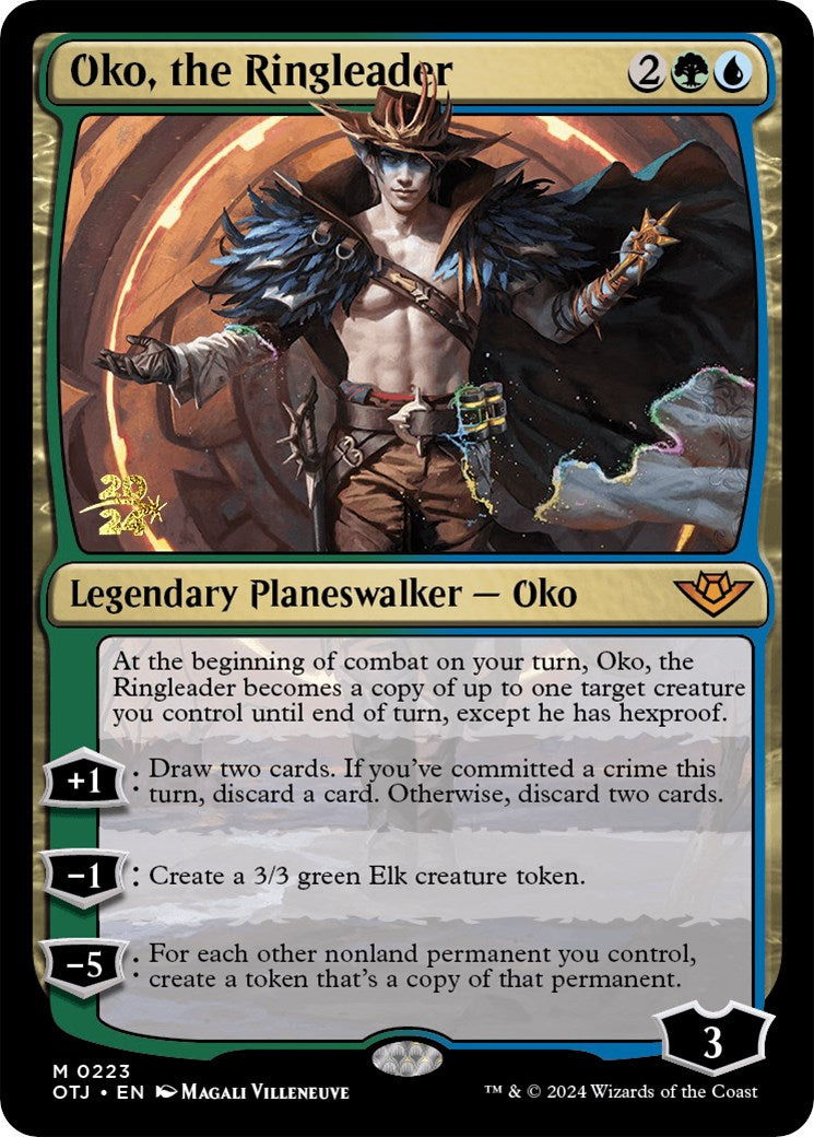 Oko, the Ringleader [Outlaws of Thunder Junction Prerelease Promos] | Tacoma Games
