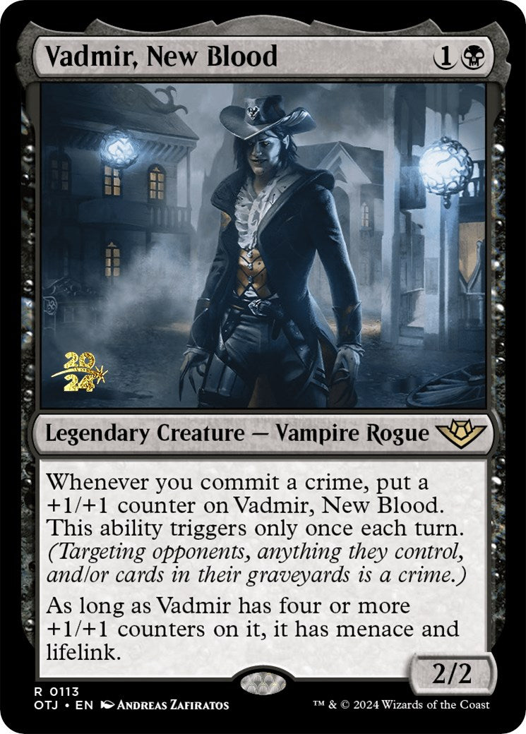 Vadmir, New Blood [Outlaws of Thunder Junction Prerelease Promos] | Tacoma Games