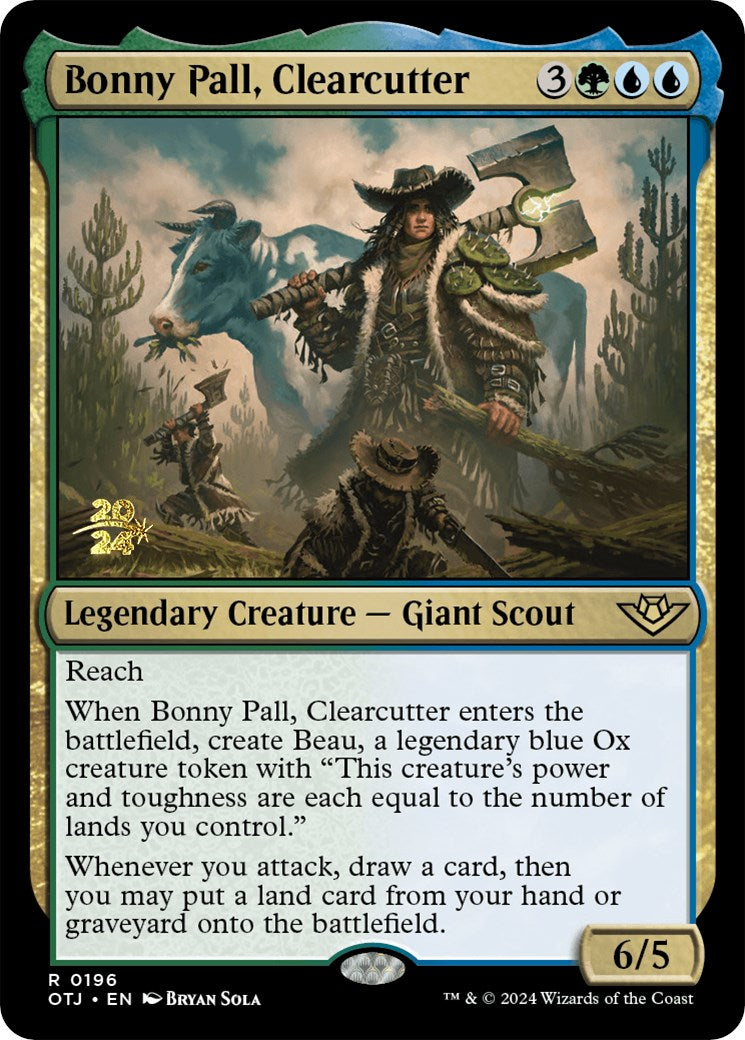 Bonny Pall, Clearcutter [Outlaws of Thunder Junction Prerelease Promos] | Tacoma Games