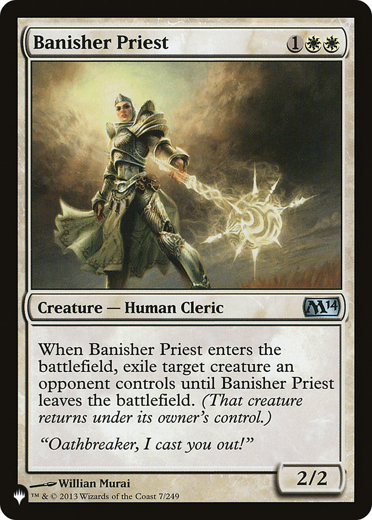 Banisher Priest [The List] | Tacoma Games