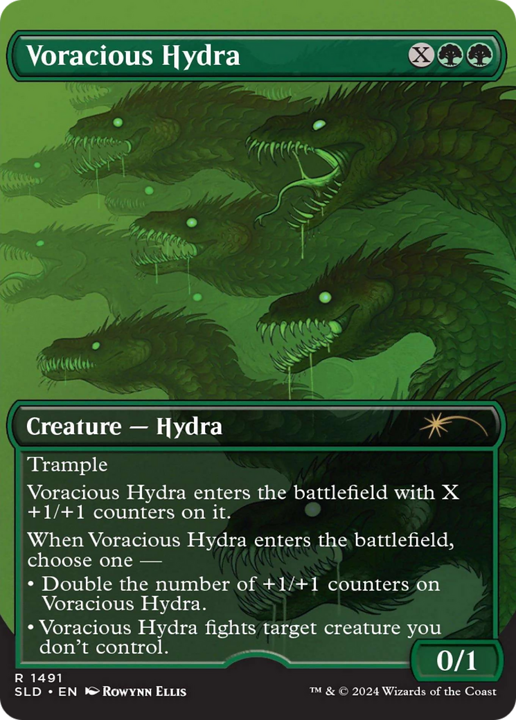 Voracious Hydra (Rainbow Foil) [Secret Lair Drop Series] | Tacoma Games