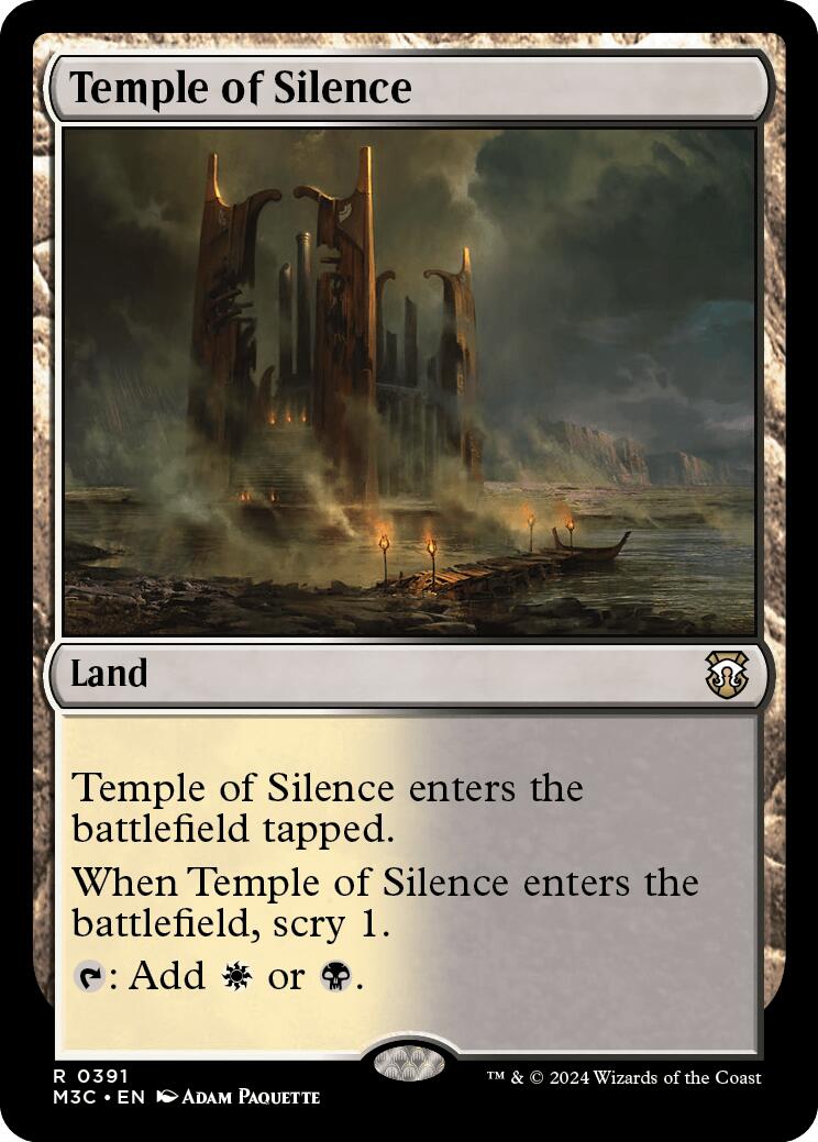 Temple of Silence [Modern Horizons 3 Commander] | Tacoma Games