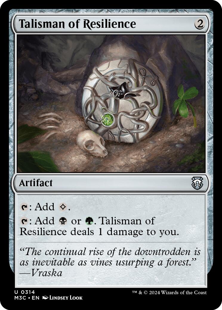 Talisman of Resilience [Modern Horizons 3 Commander] | Tacoma Games