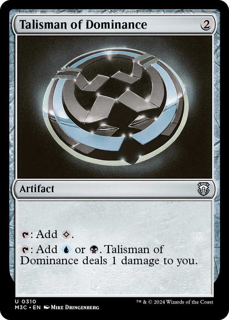 Talisman of Dominance [Modern Horizons 3 Commander] | Tacoma Games