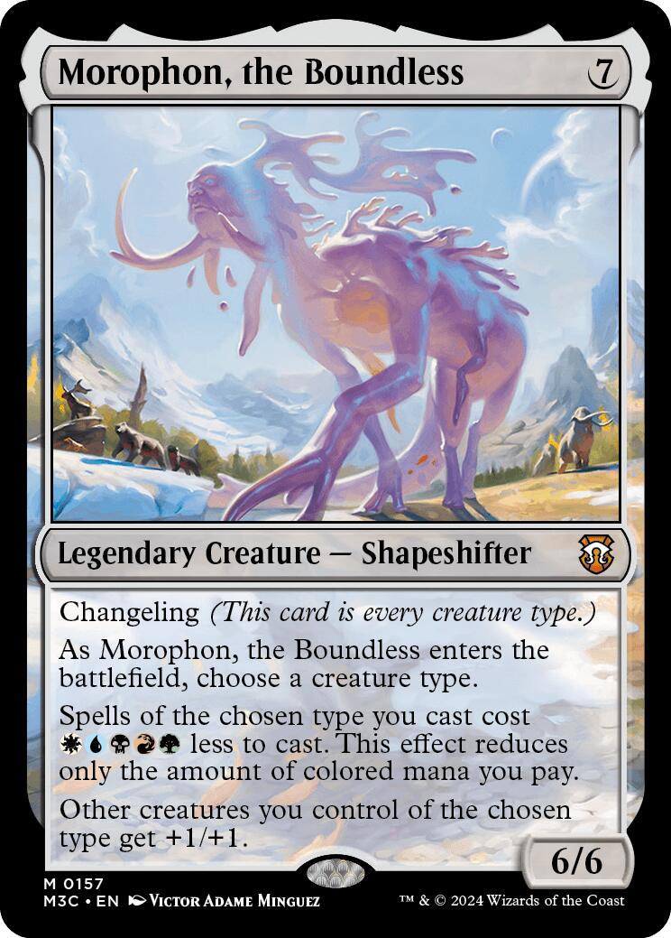 Morophon, the Boundless [Modern Horizons 3 Commander] | Tacoma Games