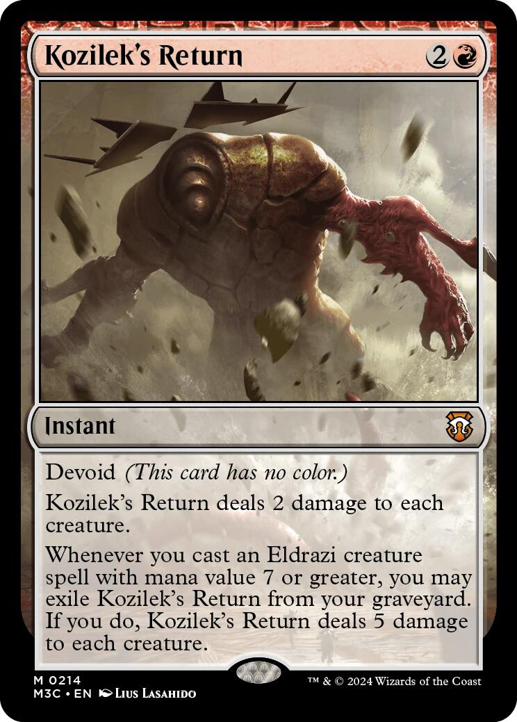 Kozilek's Return [Modern Horizons 3 Commander] | Tacoma Games