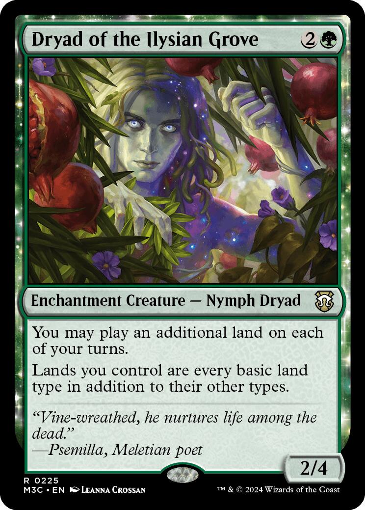 Dryad of the Ilysian Grove [Modern Horizons 3 Commander] | Tacoma Games