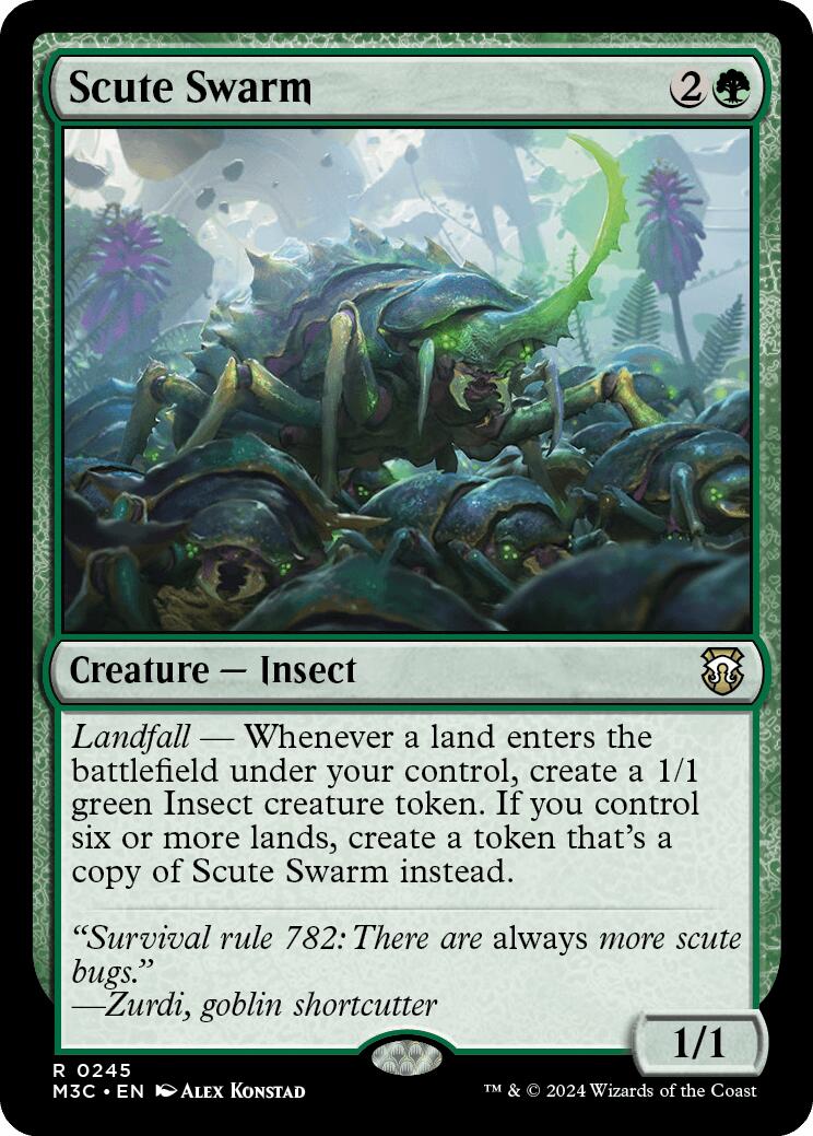 Scute Swarm [Modern Horizons 3 Commander] | Tacoma Games