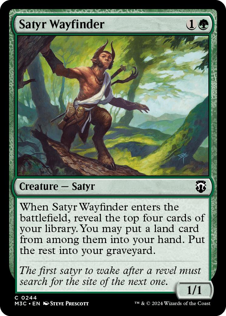 Satyr Wayfinder [Modern Horizons 3 Commander] | Tacoma Games