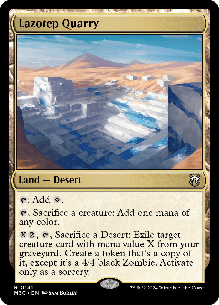 Lazotep Quarry [Modern Horizons 3 Commander] | Tacoma Games