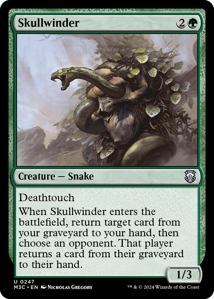 Skullwinder [Modern Horizons 3 Commander] | Tacoma Games